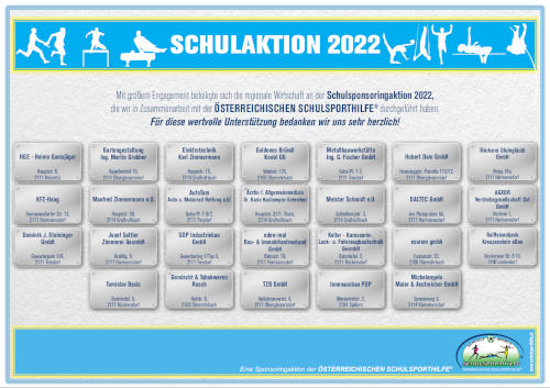 Schulsponsoringaktion 2022 1